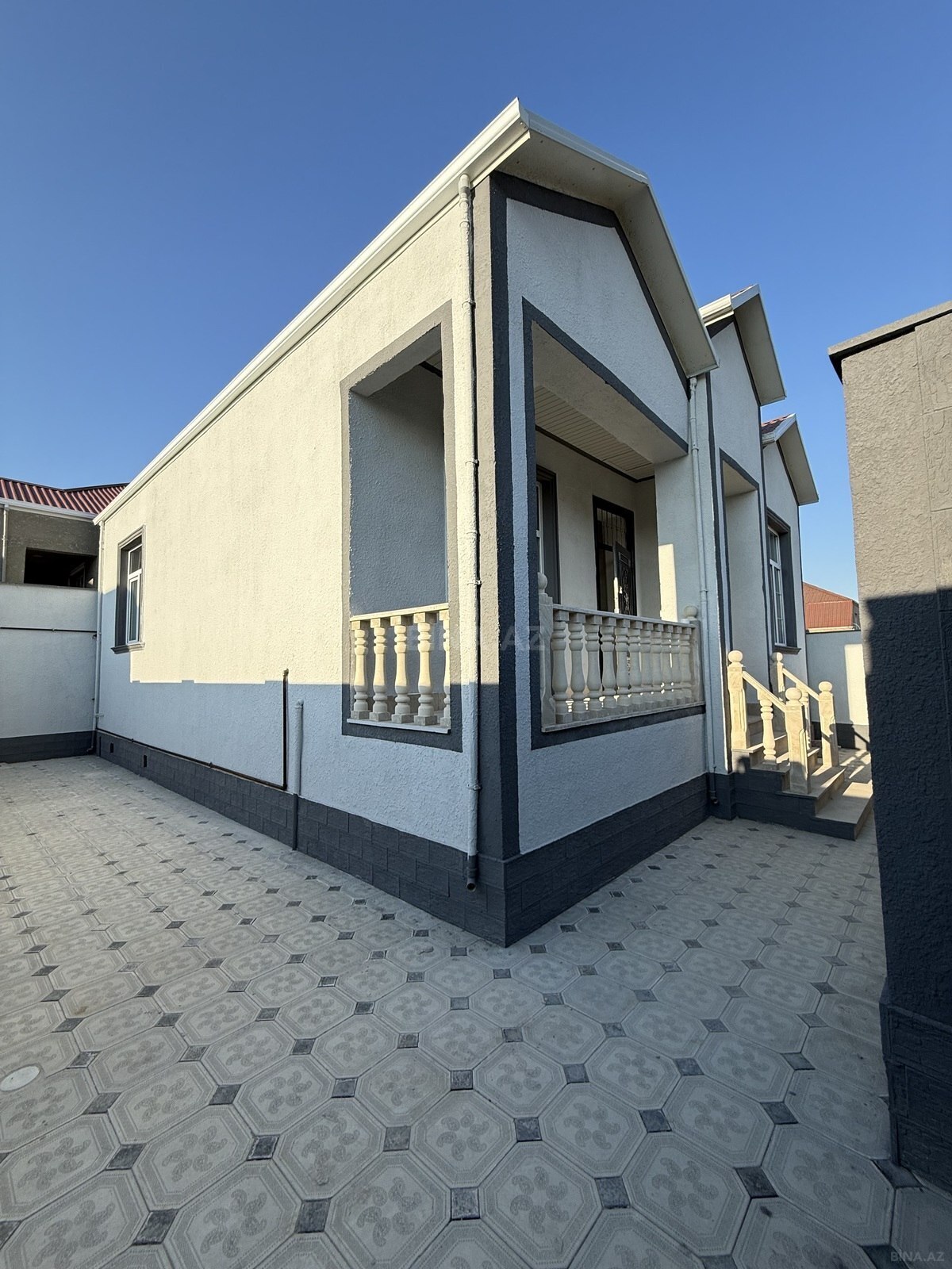 3 otaqlı həyət evi/bağ evi - Məmmədli q. - 100 m² (2)