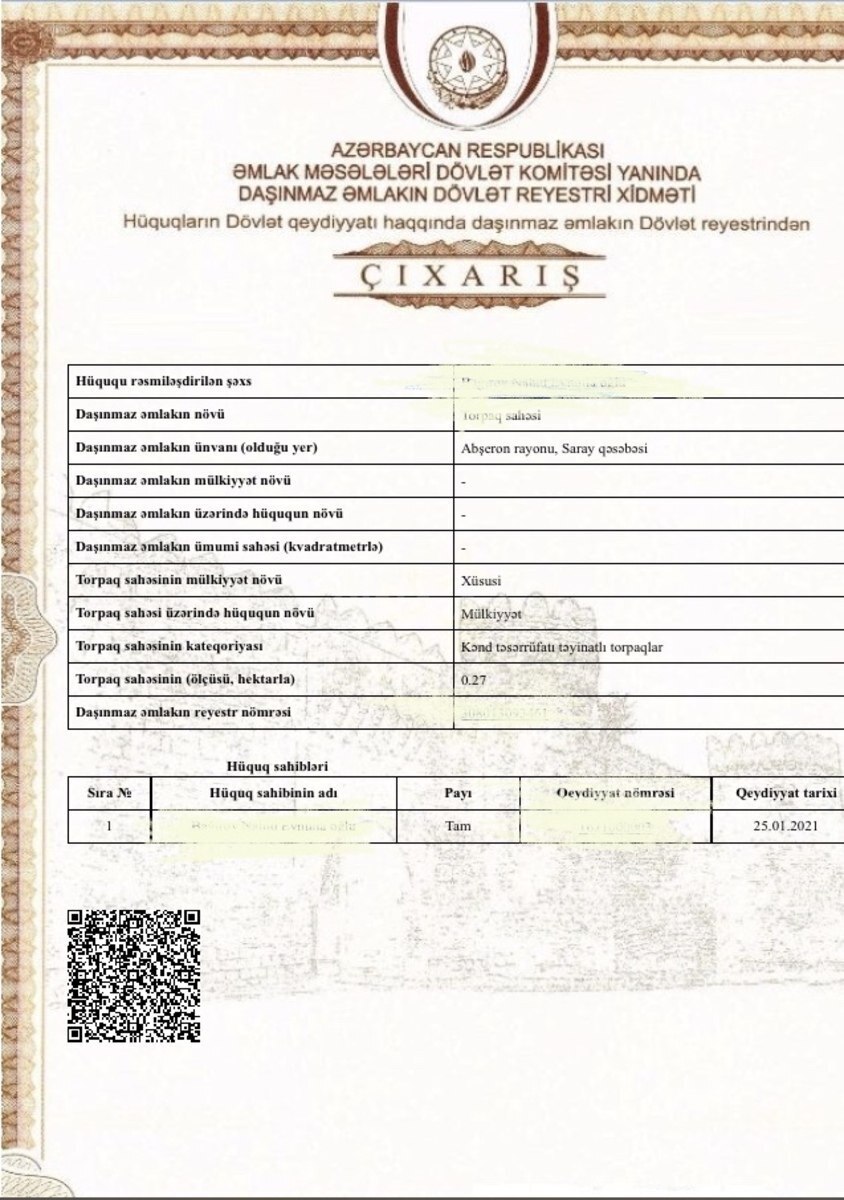 Участок - пос. Сарай - 27 сот (6)