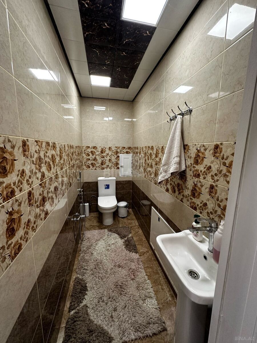 4 otaqlı yeni tikili - Şah İsmayıl Xətai m. - 192 m² (22)