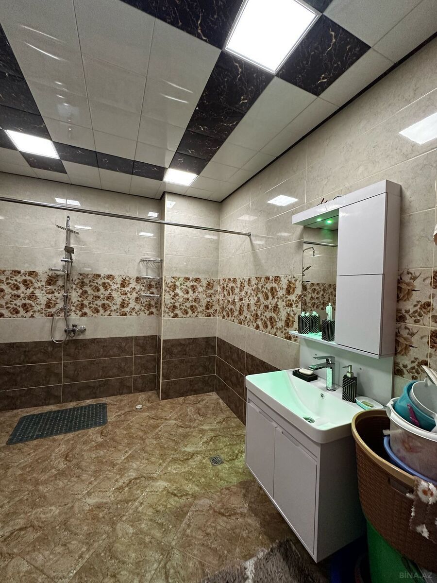 4 otaqlı yeni tikili - Şah İsmayıl Xətai m. - 192 m² (20)