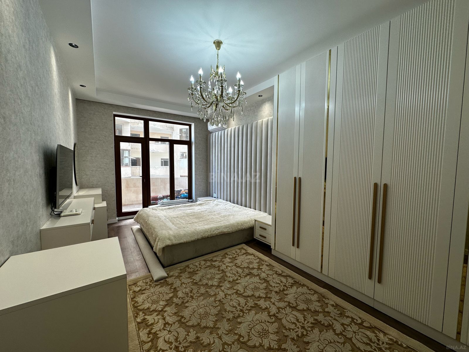 4 otaqlı yeni tikili - Şah İsmayıl Xətai m. - 192 m² (5)