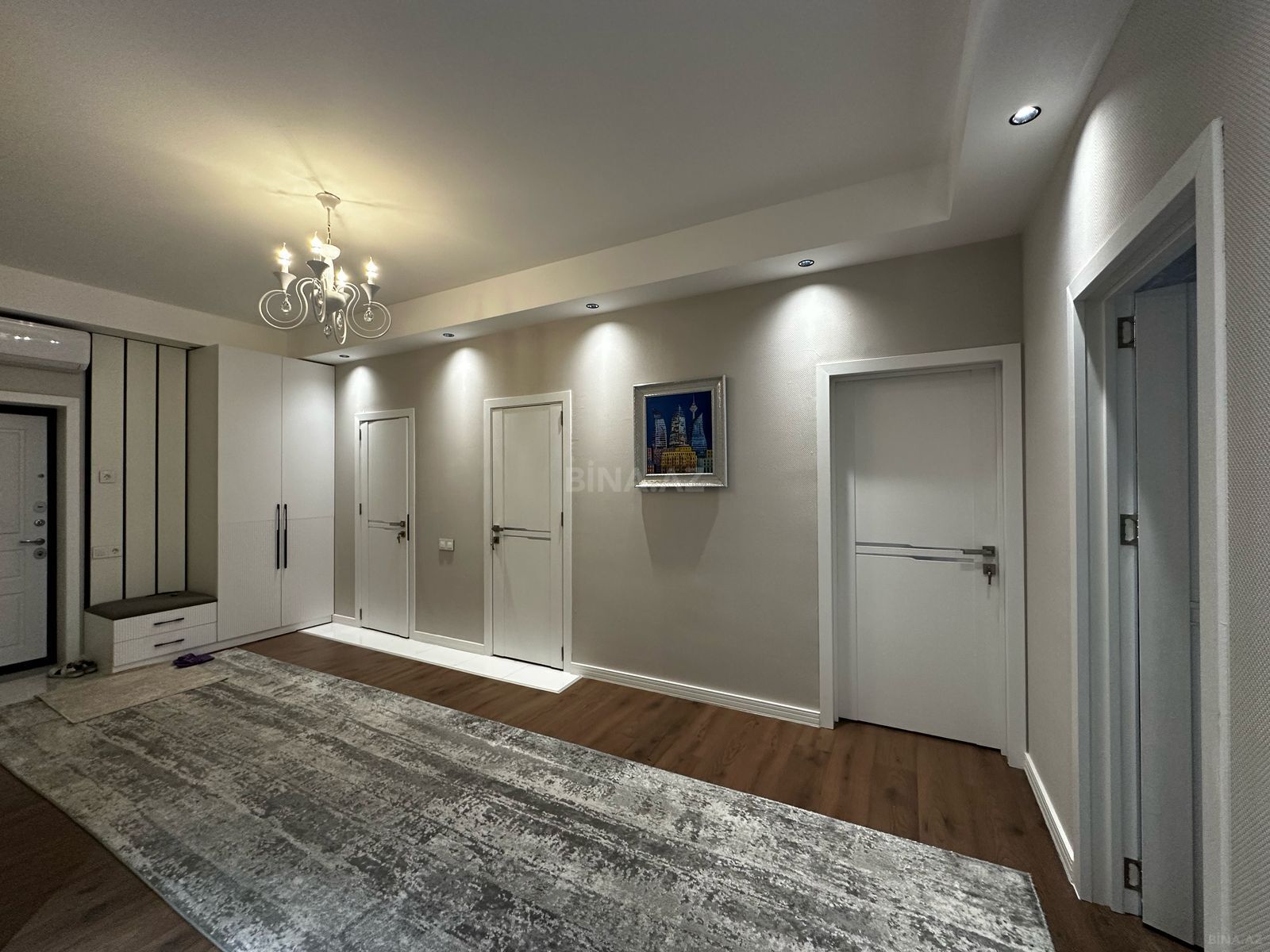 4 otaqlı yeni tikili - Şah İsmayıl Xətai m. - 192 m² (14)