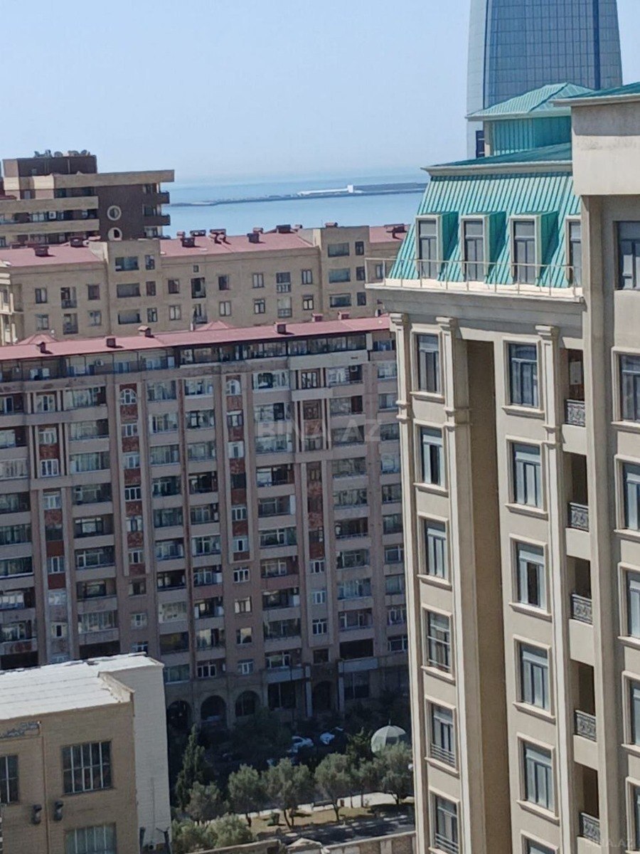 4 otaqlı yeni tikili - Şah İsmayıl Xətai m. - 192 m² (21)