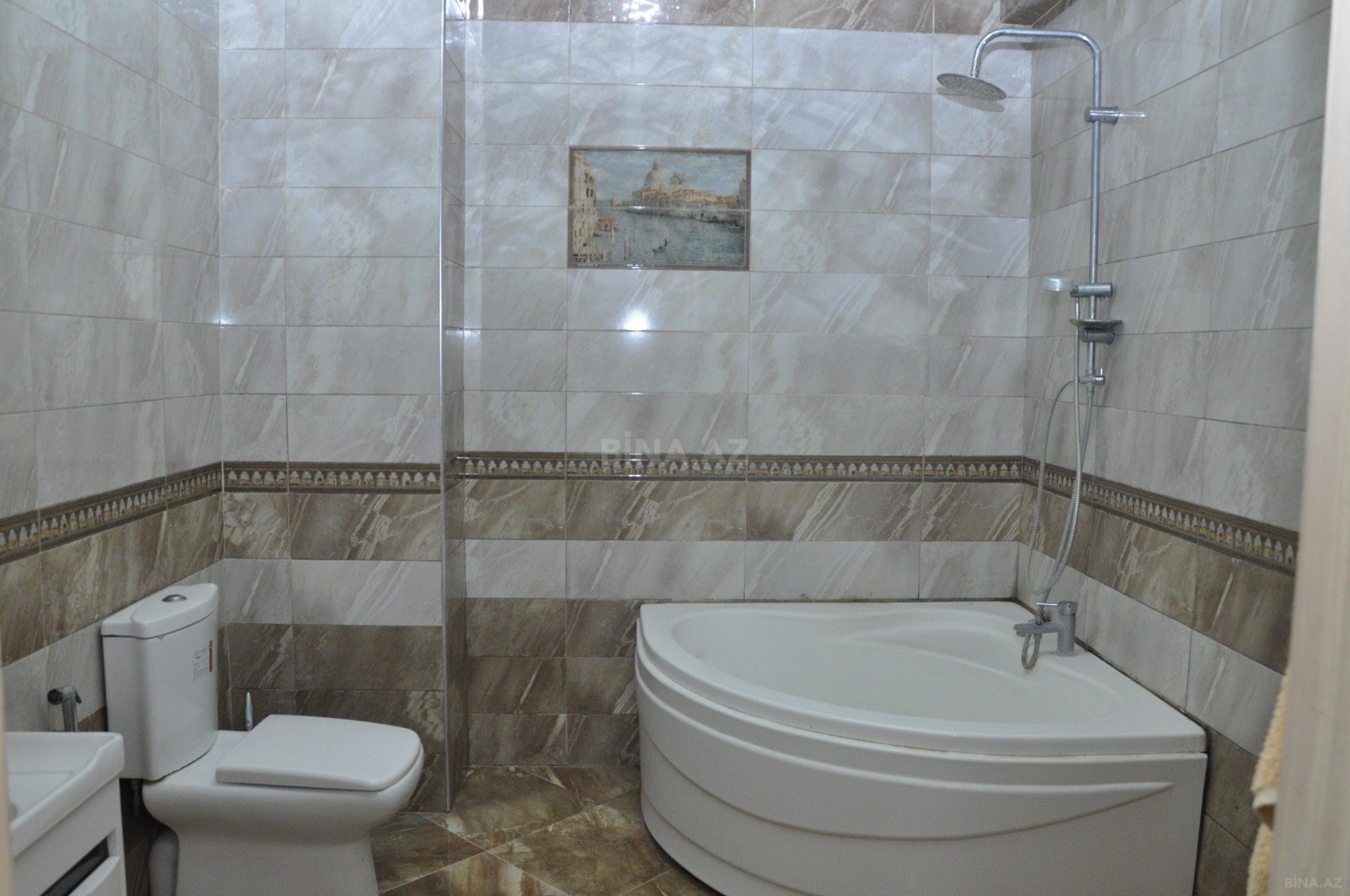 4 otaqlı yeni tikili - Şah İsmayıl Xətai m. - 192 m² (14)