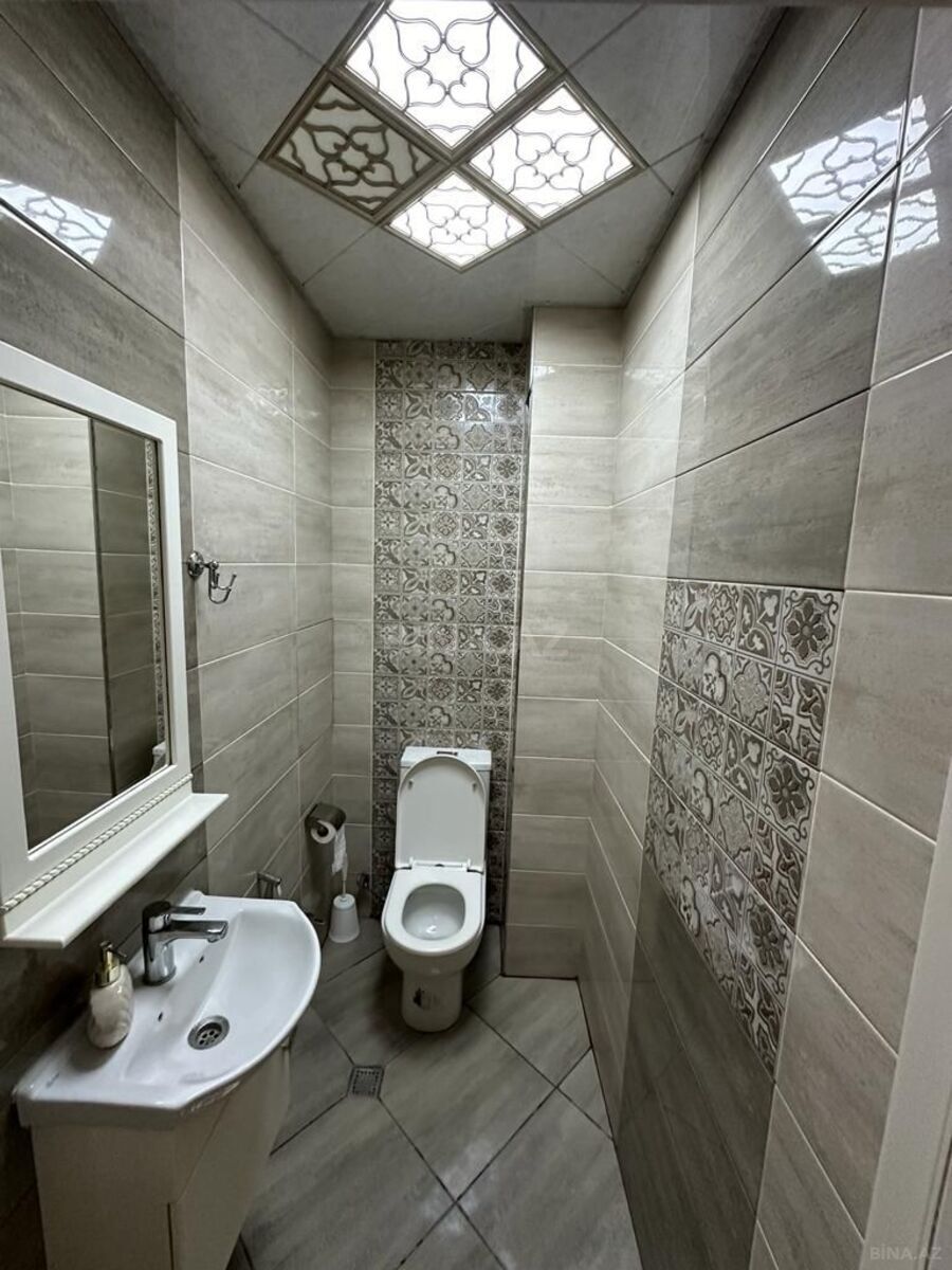 3 otaqlı yeni tikili - İnşaatçılar m. - 130 m² (15)