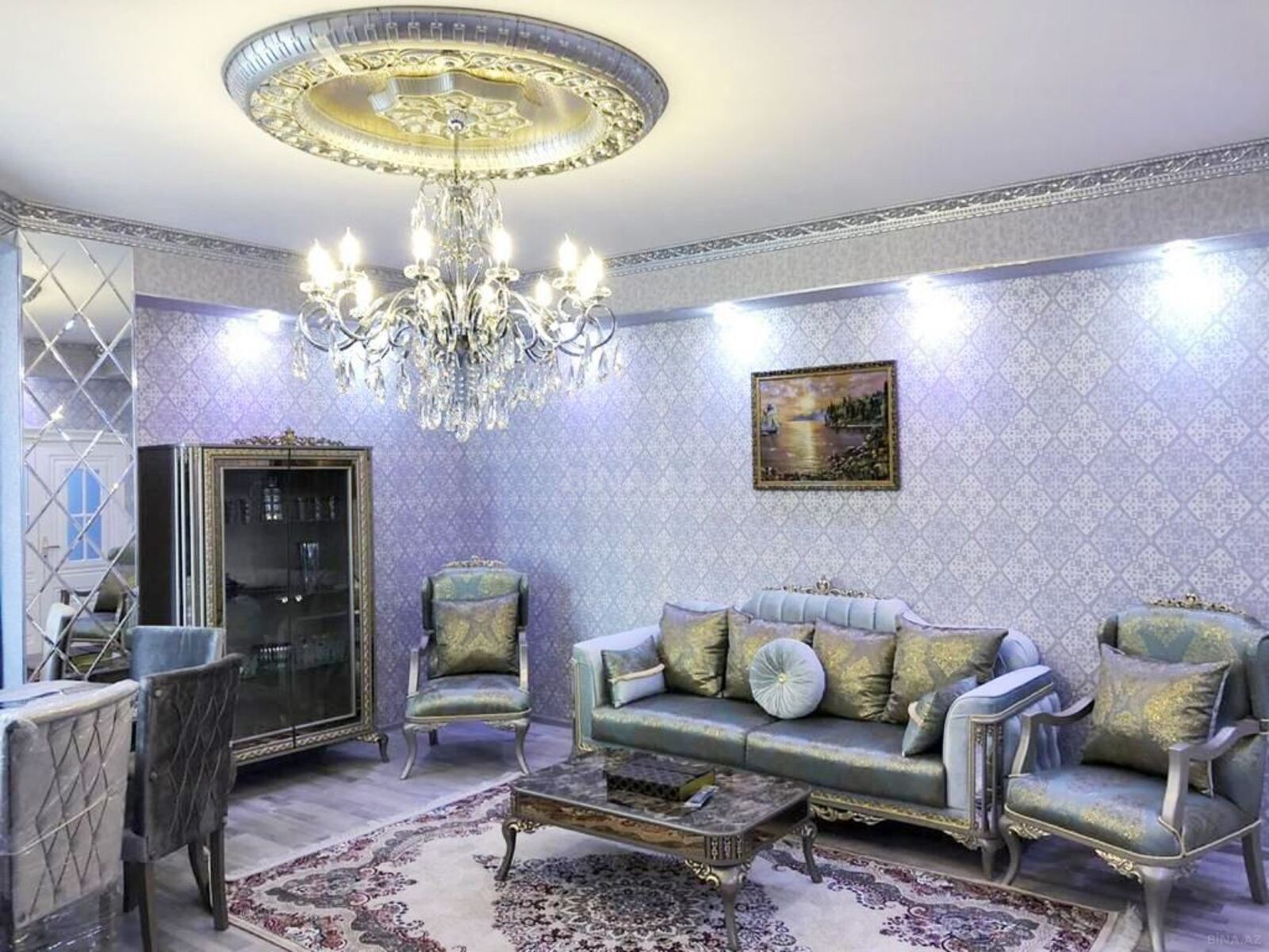 3 otaqlı yeni tikili - Şah İsmayıl Xətai m. - 105 m² (1)