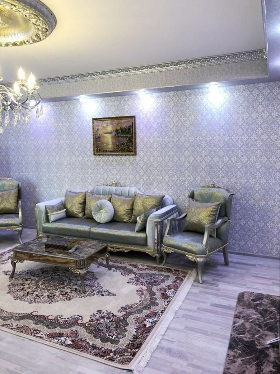 3 otaqlı yeni tikili - Şah İsmayıl Xətai m. - 105 m² (2)