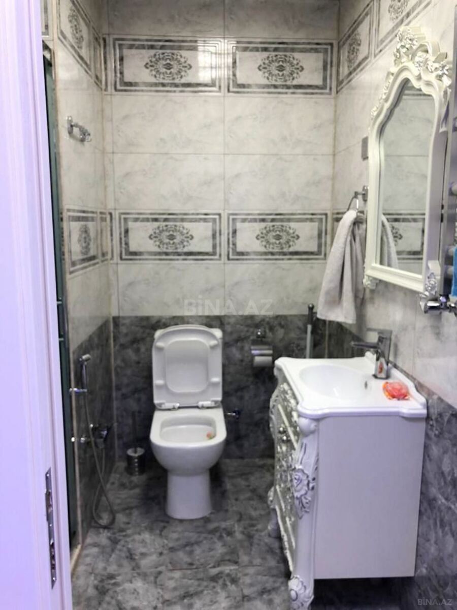 3 otaqlı yeni tikili - Şah İsmayıl Xətai m. - 105 m² (20)