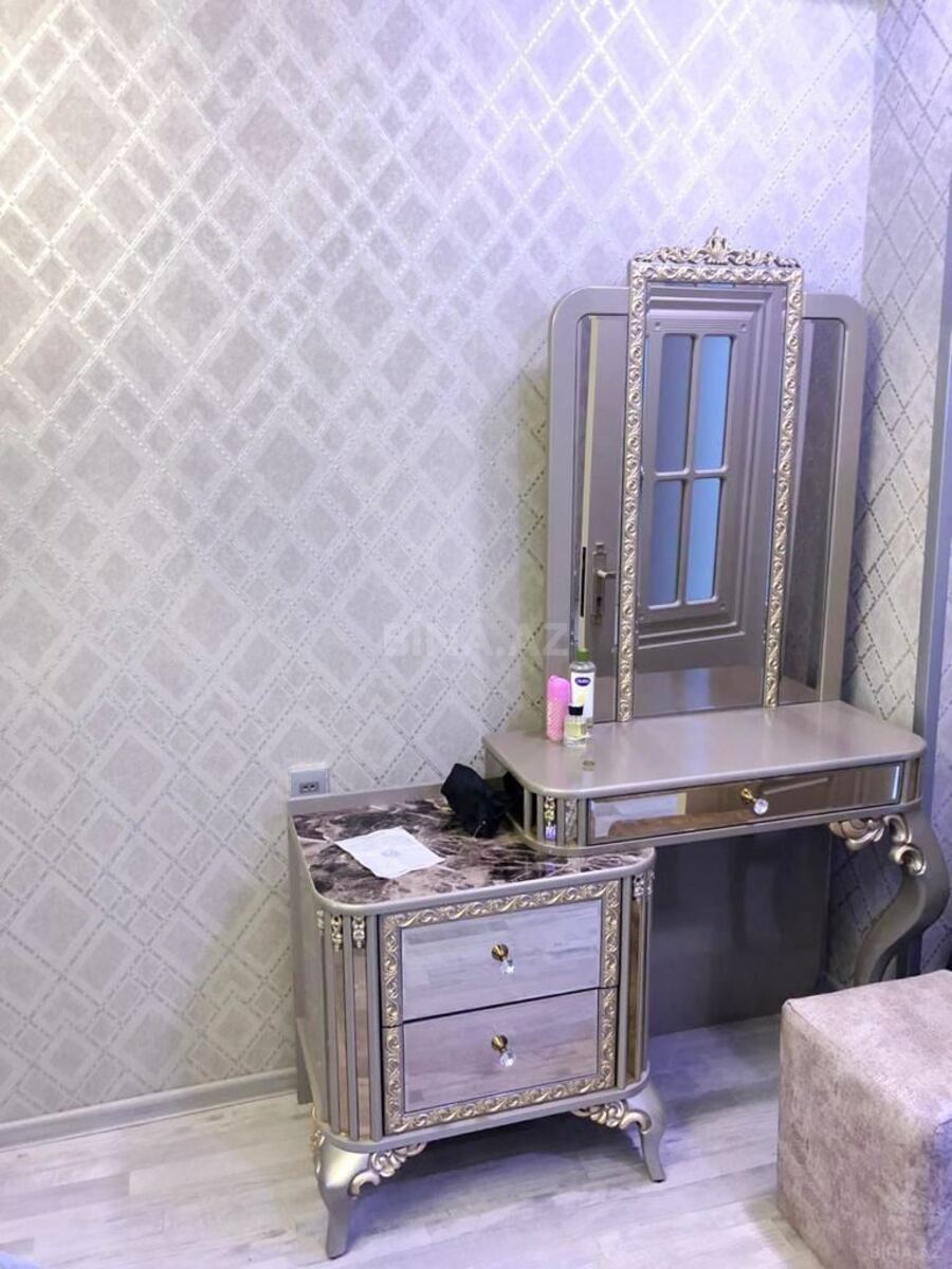 3 otaqlı yeni tikili - Şah İsmayıl Xətai m. - 105 m² (15)