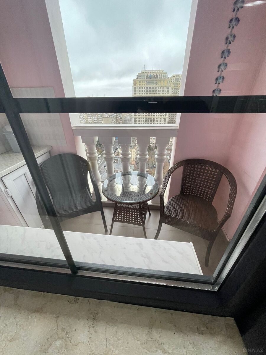 3 otaqlı yeni tikili - Elmlər Akademiyası m. - 90 m² (17)