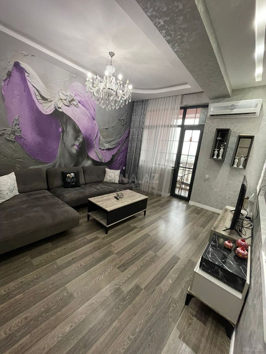 3 otaqlı yeni tikili - Elmlər Akademiyası m. - 90 m² (4)