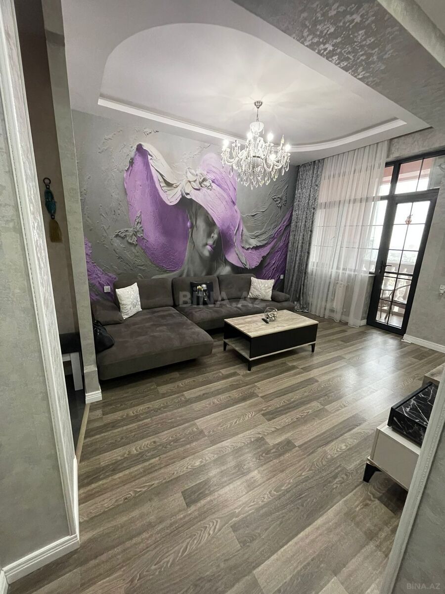 3 otaqlı yeni tikili - Elmlər Akademiyası m. - 90 m² (2)