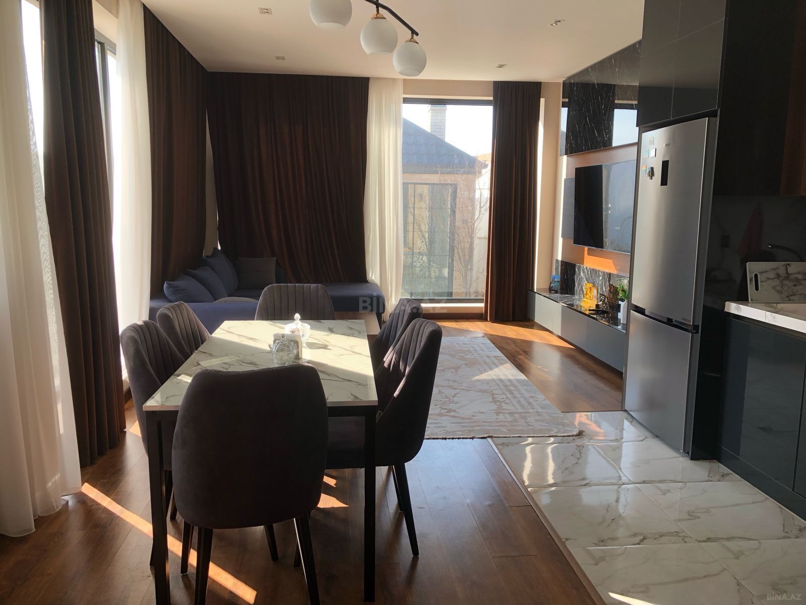 5 otaqlı həyət evi/bağ evi - Novxanı q. - 350 m² (7)