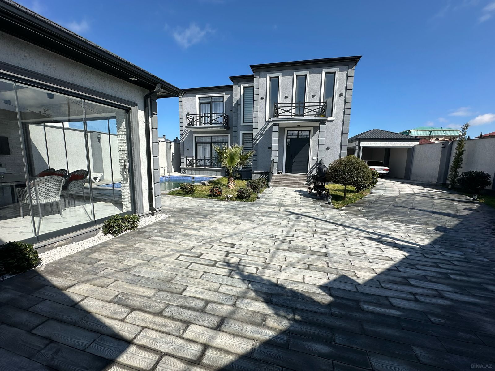 5 otaqlı həyət evi/bağ evi - Mərdəkan q. - 350 m² (2)