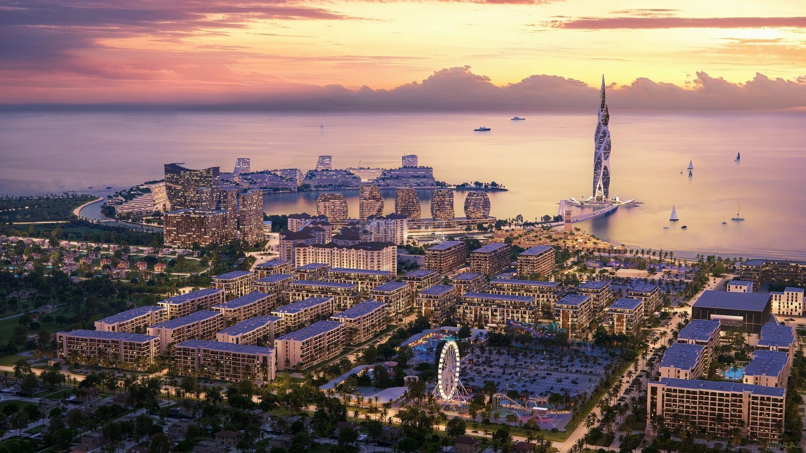 1-комн. новостройка - пос. Sea Breeze - 38.6 м² (2)