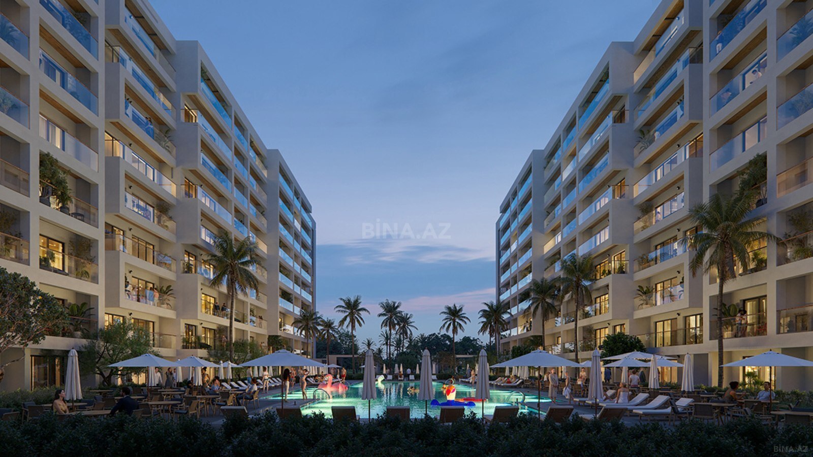 1-комн. новостройка - пос. Sea Breeze - 38.6 м² (6)