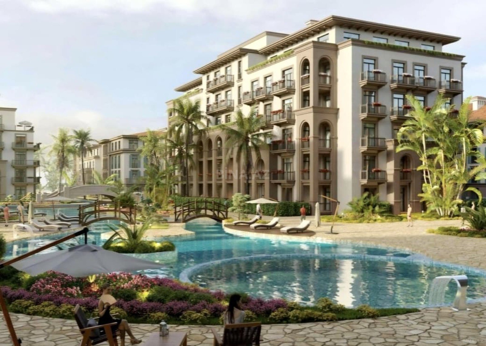 3 otaqlı yeni tikili - Sea Breeze q. - 125.8 m² (11)