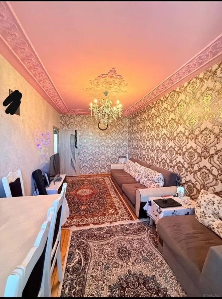 3 otaqlı köhnə tikili - Əhmədli m. - 90 m² (2)