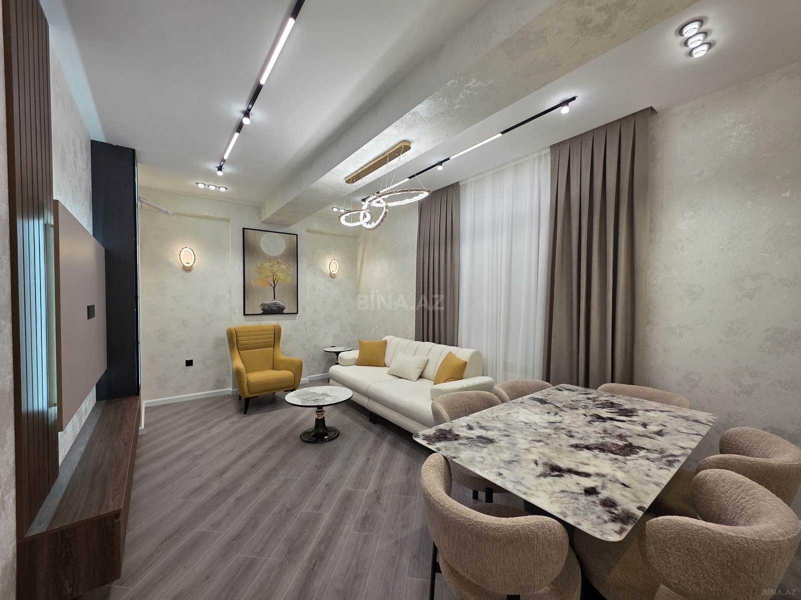 3-комн. новостройка - м. Ази Асланов - 91 м² (1)
