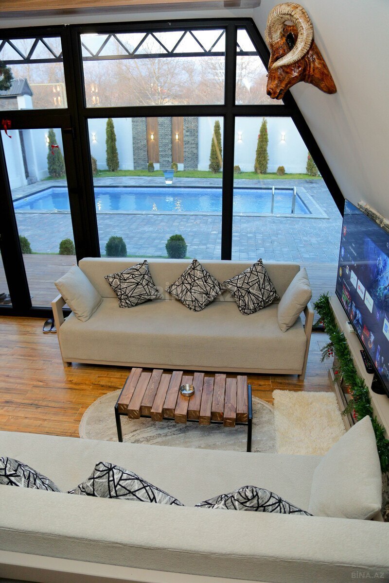 3 otaqlı həyət evi/bağ evi - Qəbələ - 120 m² (4)