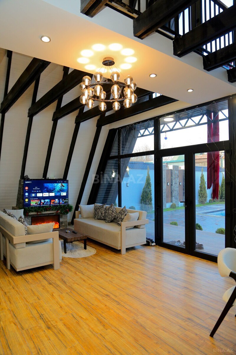 3 otaqlı həyət evi/bağ evi - Qəbələ - 120 m² (19)
