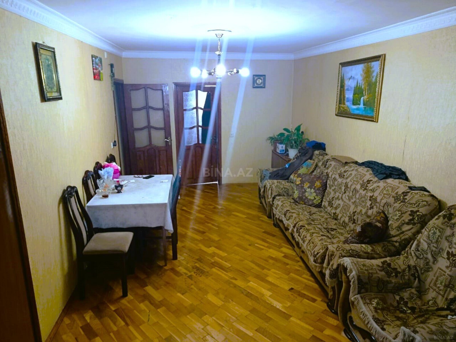 3 otaqlı köhnə tikili - İnşaatçılar m. - 80 m² (2)