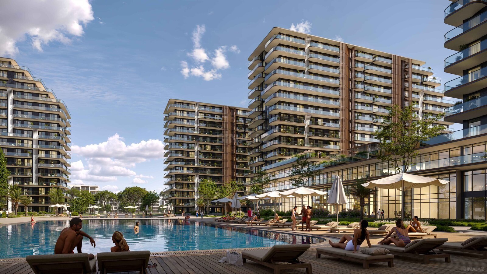1 otaqlı yeni tikili - Nardaran q. - 43.9 m² (3)