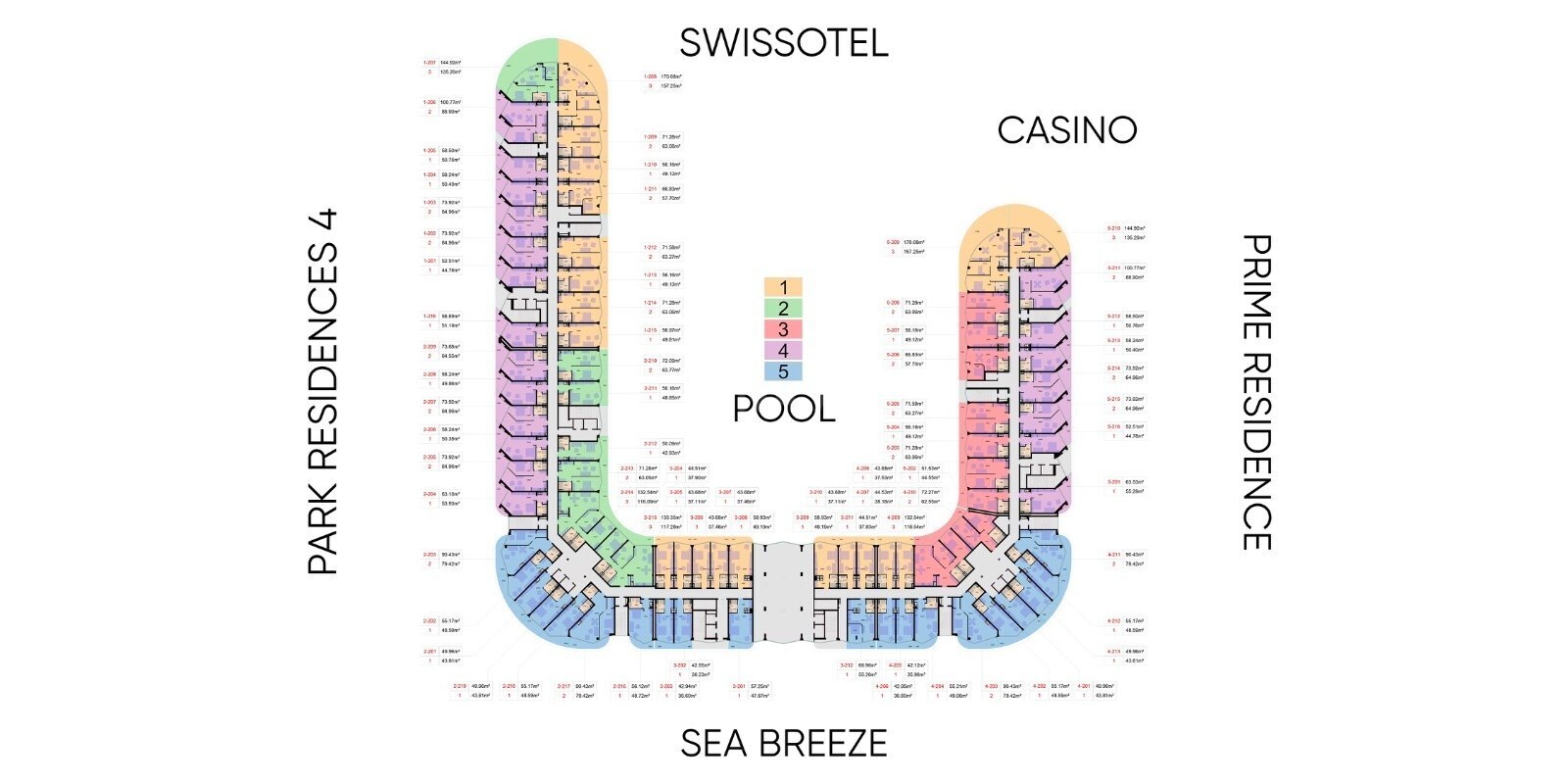 1 otaqlı yeni tikili - Sea Breeze q. - 43.7 m² (7)