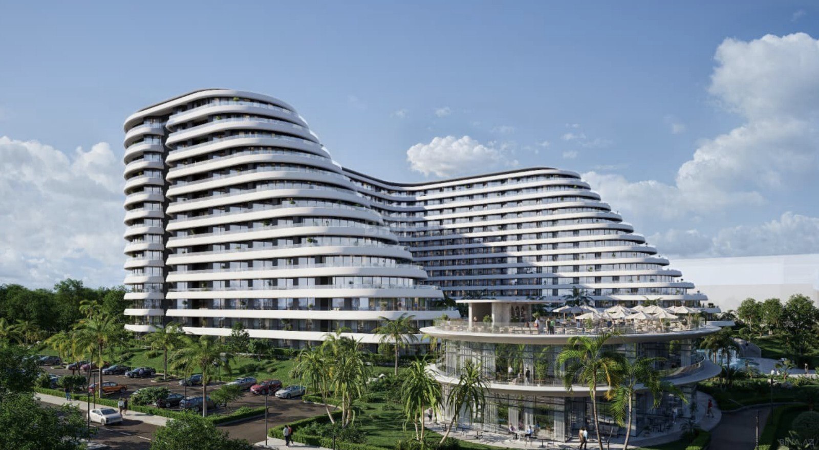1 otaqlı yeni tikili - Sea Breeze q. - 43.7 m² (2)