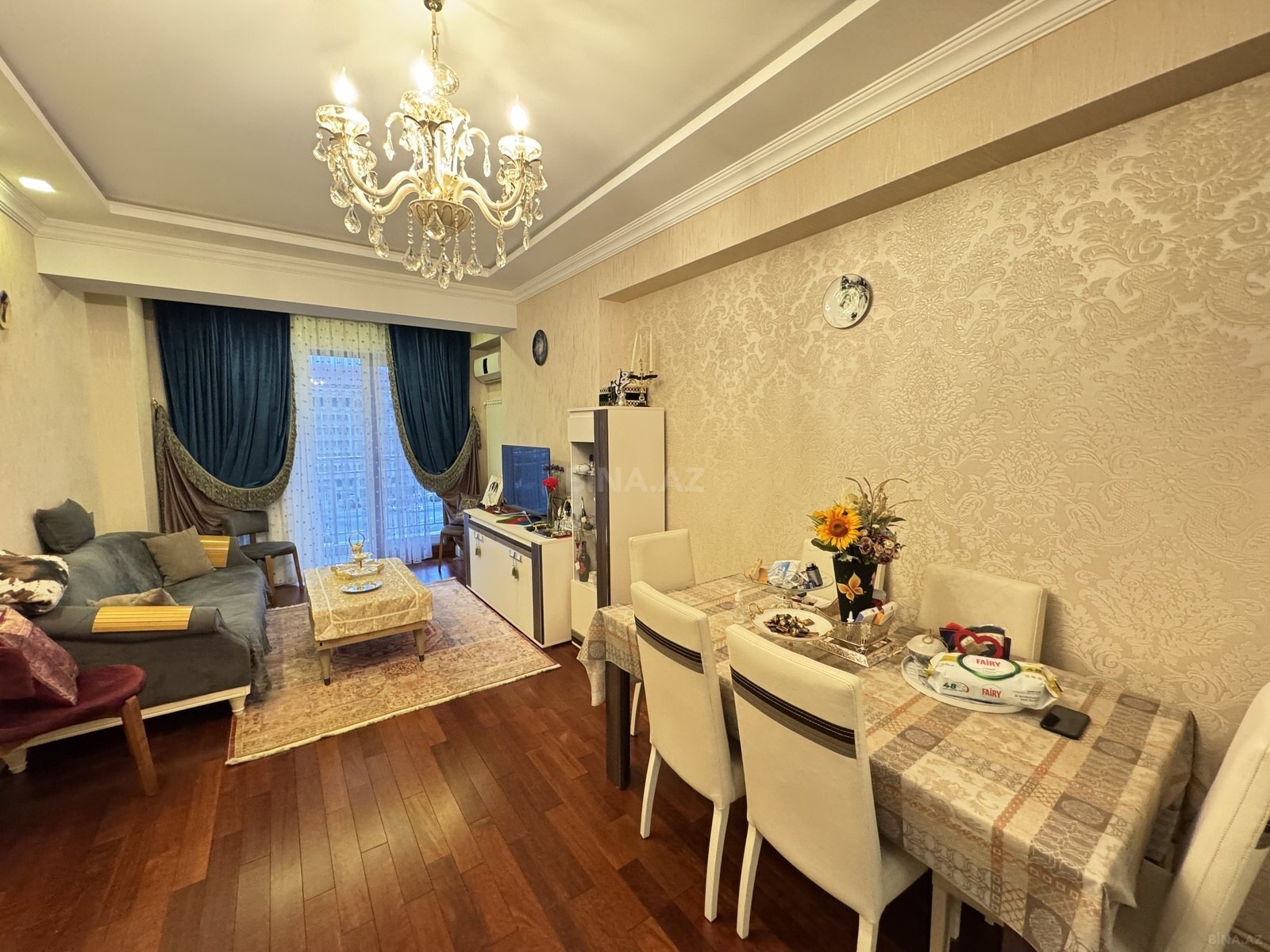 3 otaqlı yeni tikili - Şah İsmayıl Xətai m. - 120 m² (2)