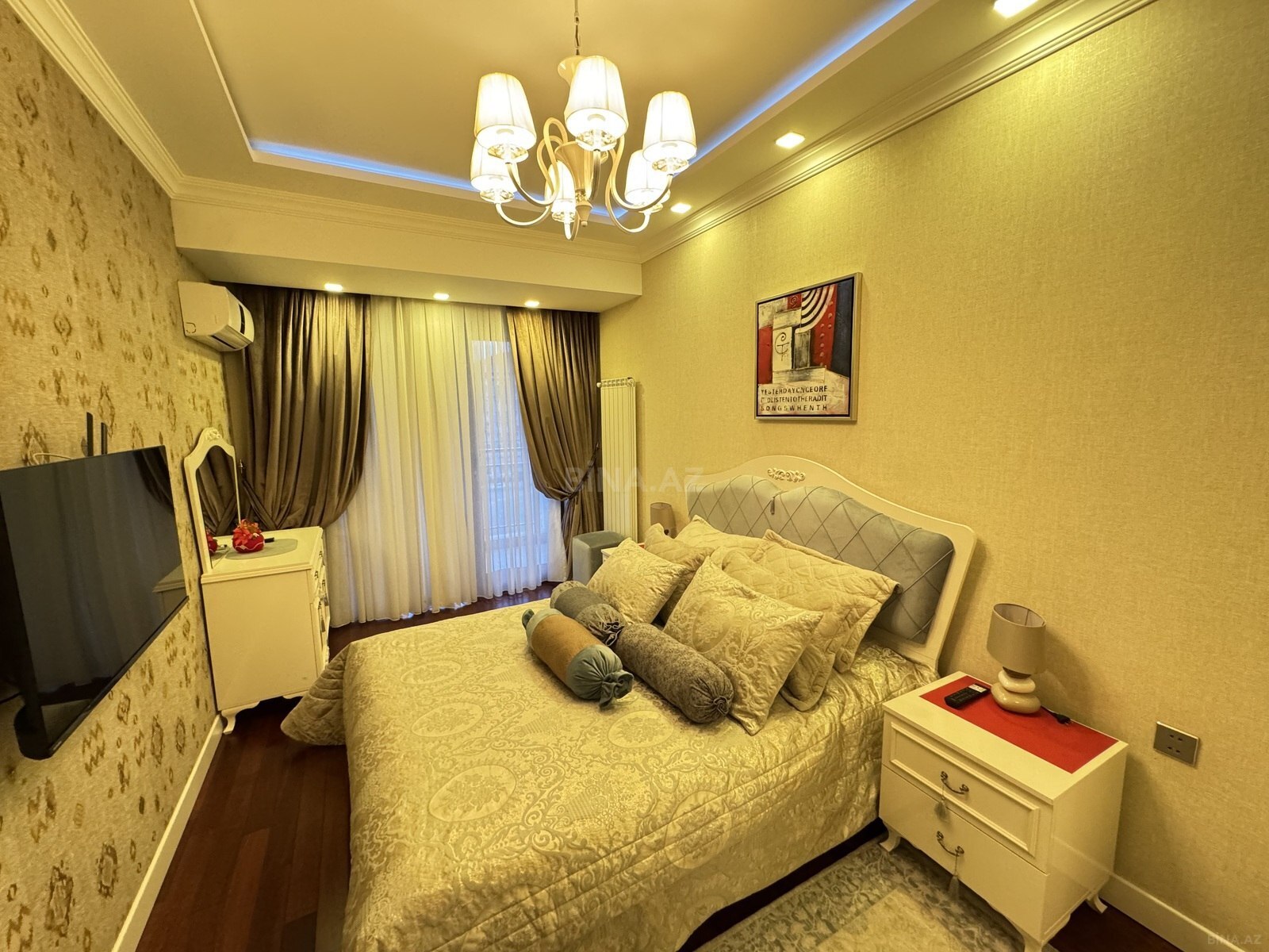 3 otaqlı yeni tikili - Şah İsmayıl Xətai m. - 120 m² (7)