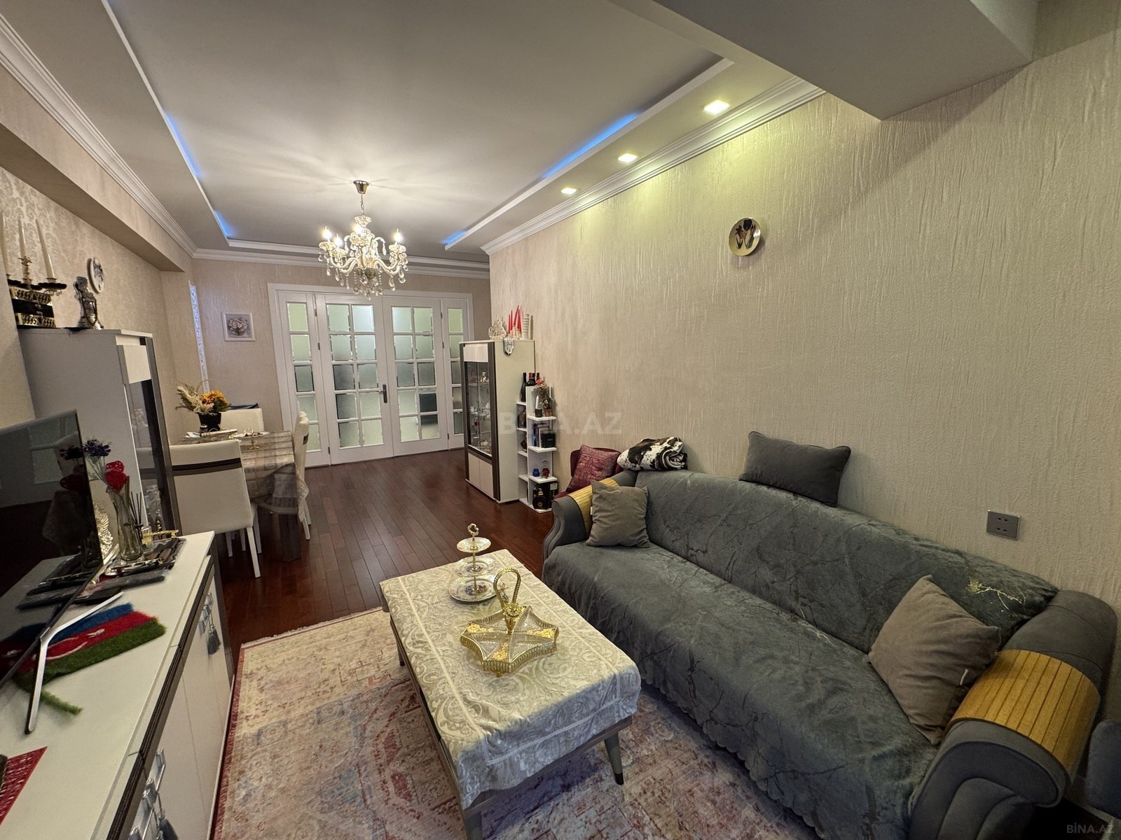 3 otaqlı yeni tikili - Şah İsmayıl Xətai m. - 120 m² (4)