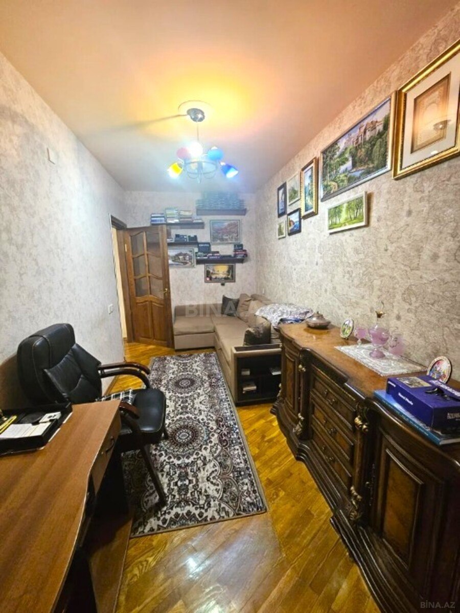 3 otaqlı köhnə tikili - Gənclik m. - 90 m² (4)