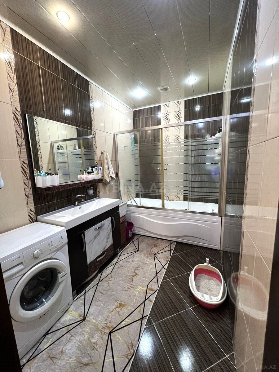 4 otaqlı yeni tikili - İnşaatçılar m. - 140 m² (15)