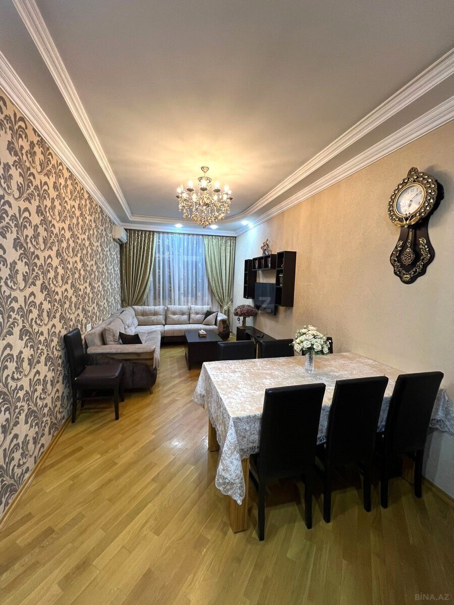 4 otaqlı yeni tikili - İnşaatçılar m. - 140 m² (1)