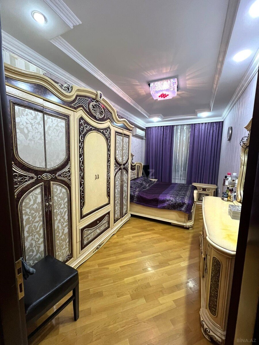 4 otaqlı yeni tikili - İnşaatçılar m. - 140 m² (7)
