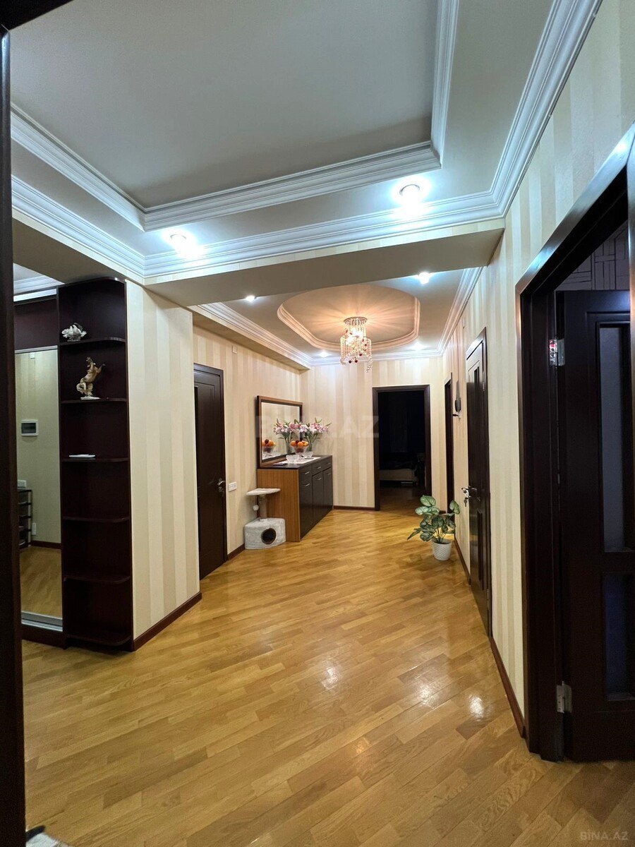 4 otaqlı yeni tikili - İnşaatçılar m. - 140 m² (19)