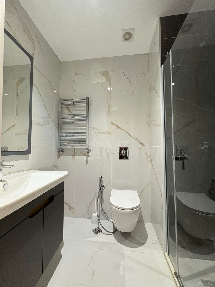 3 otaqlı yeni tikili - Elmlər Akademiyası m. - 90 m² (12)
