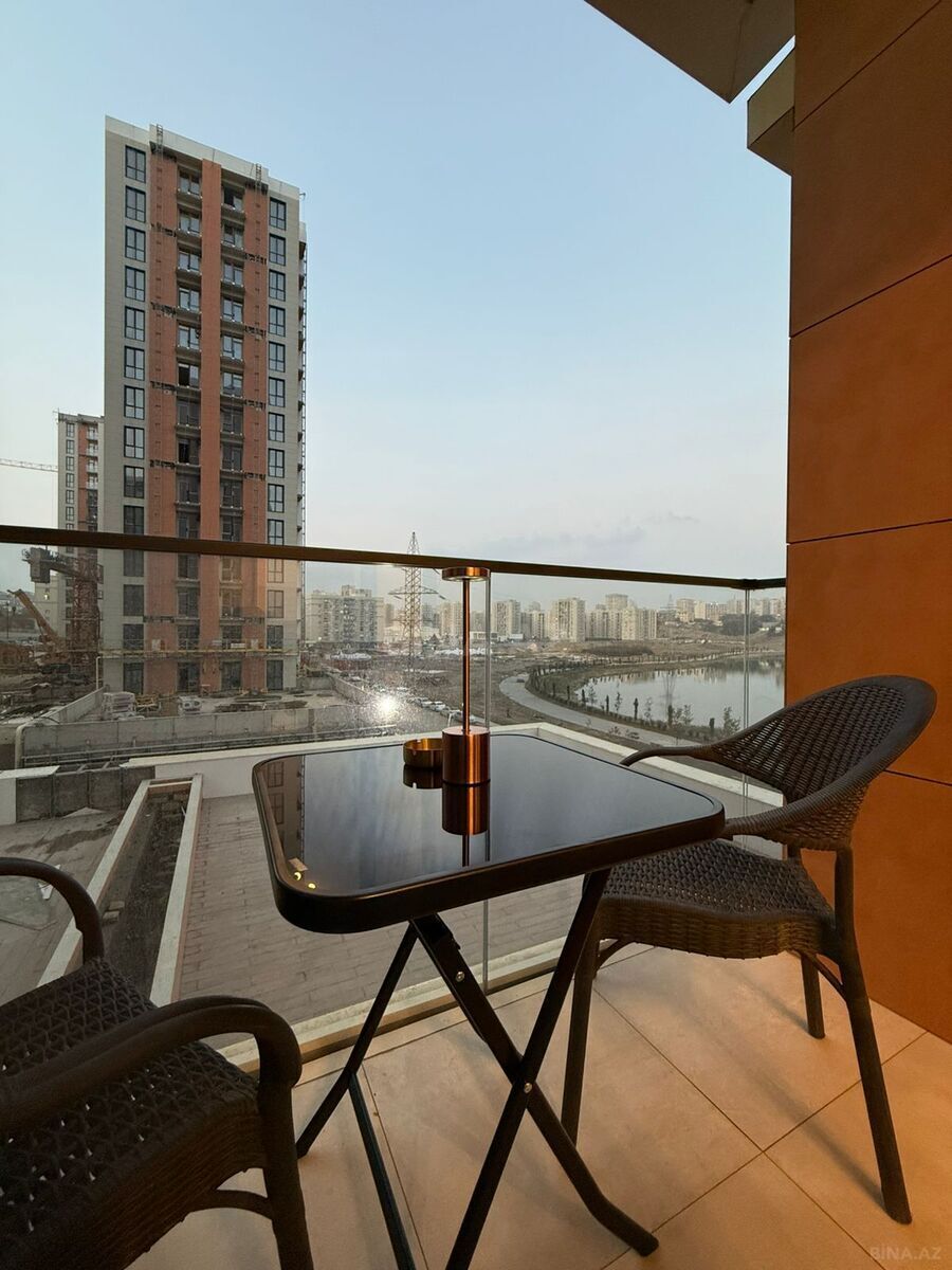 3 otaqlı yeni tikili - Elmlər Akademiyası m. - 90 m² (10)