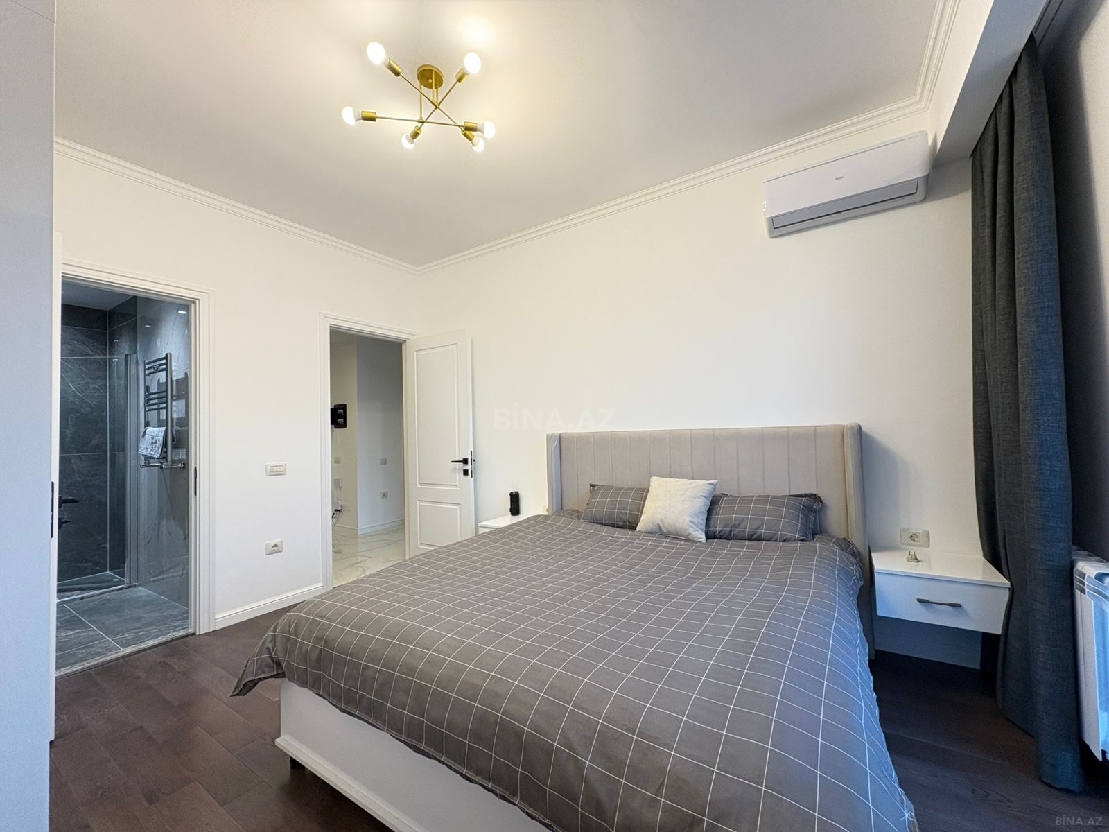 3 otaqlı yeni tikili - Elmlər Akademiyası m. - 90 m² (6)