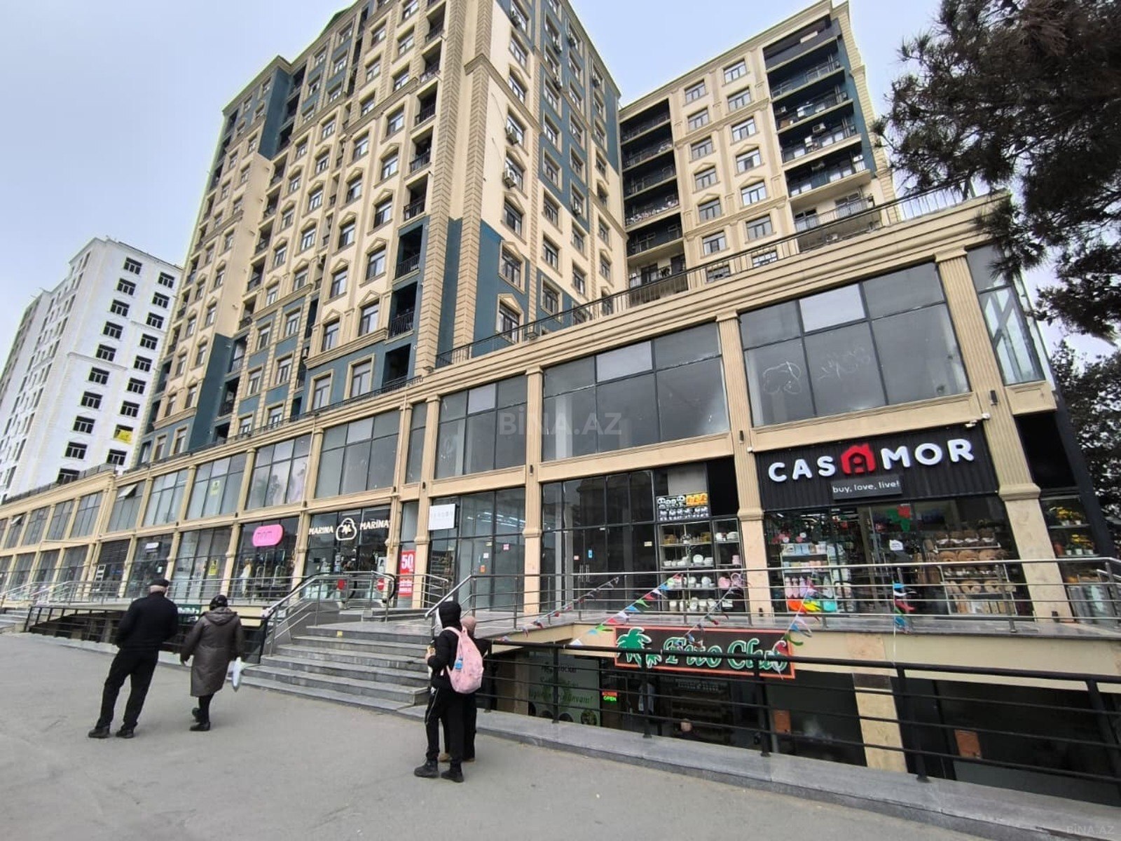 1 otaqlı yeni tikili - İnşaatçılar m. - 44.3 m² (1)