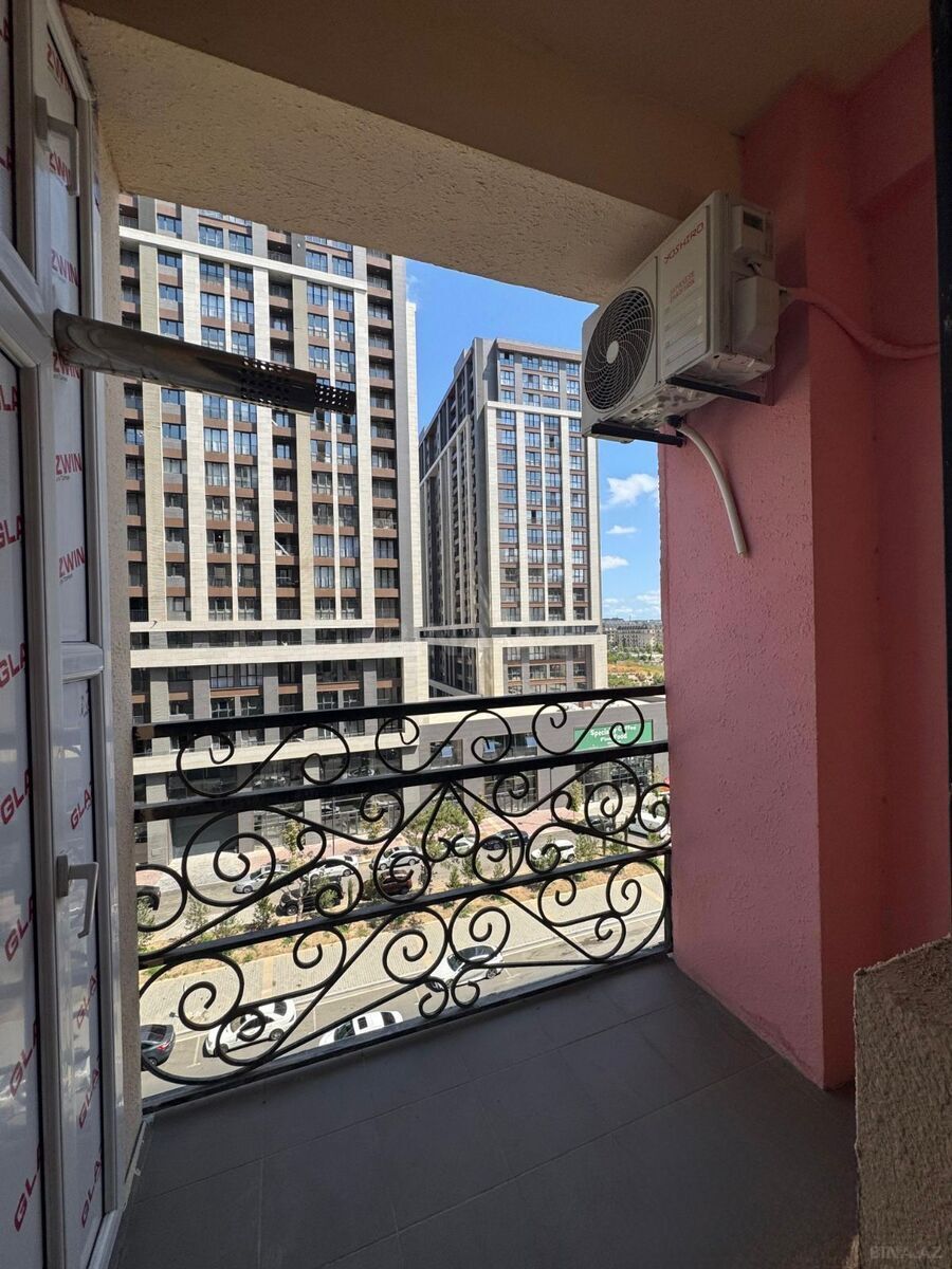 3 otaqlı yeni tikili - Şah İsmayıl Xətai m. - 100 m² (14)