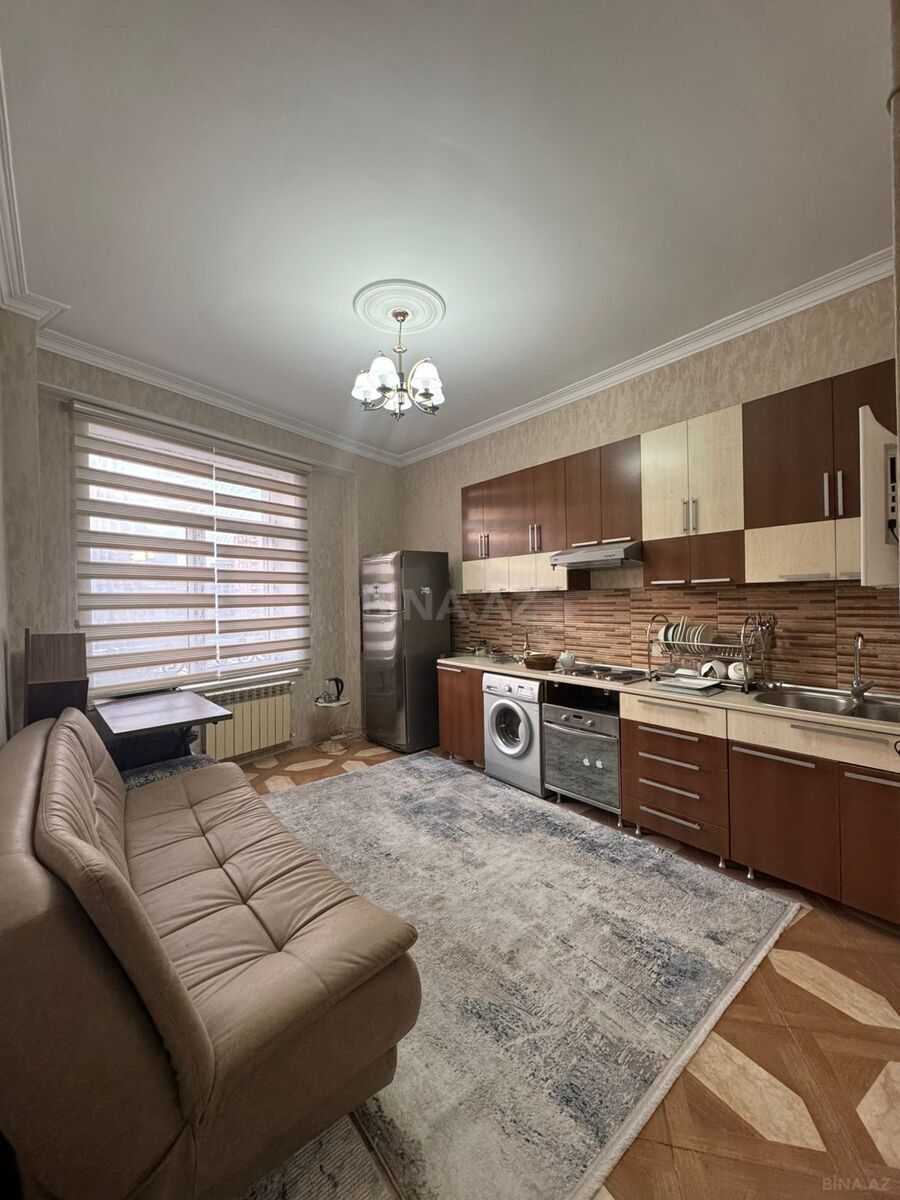 1 otaqlı yeni tikili - Şah İsmayıl Xətai m. - 60 m² (7)