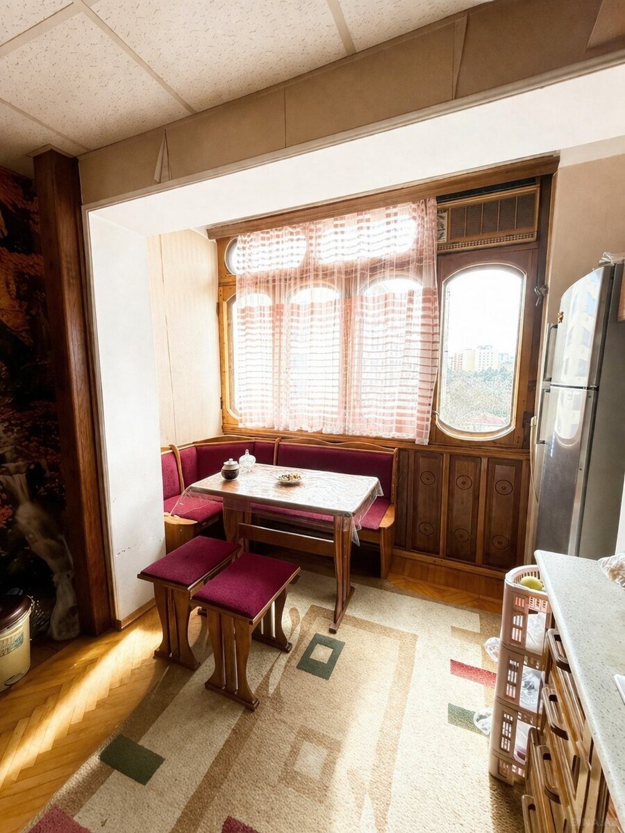 3 otaqlı köhnə tikili - Azadlıq Prospekti m. - 90 m² (8)