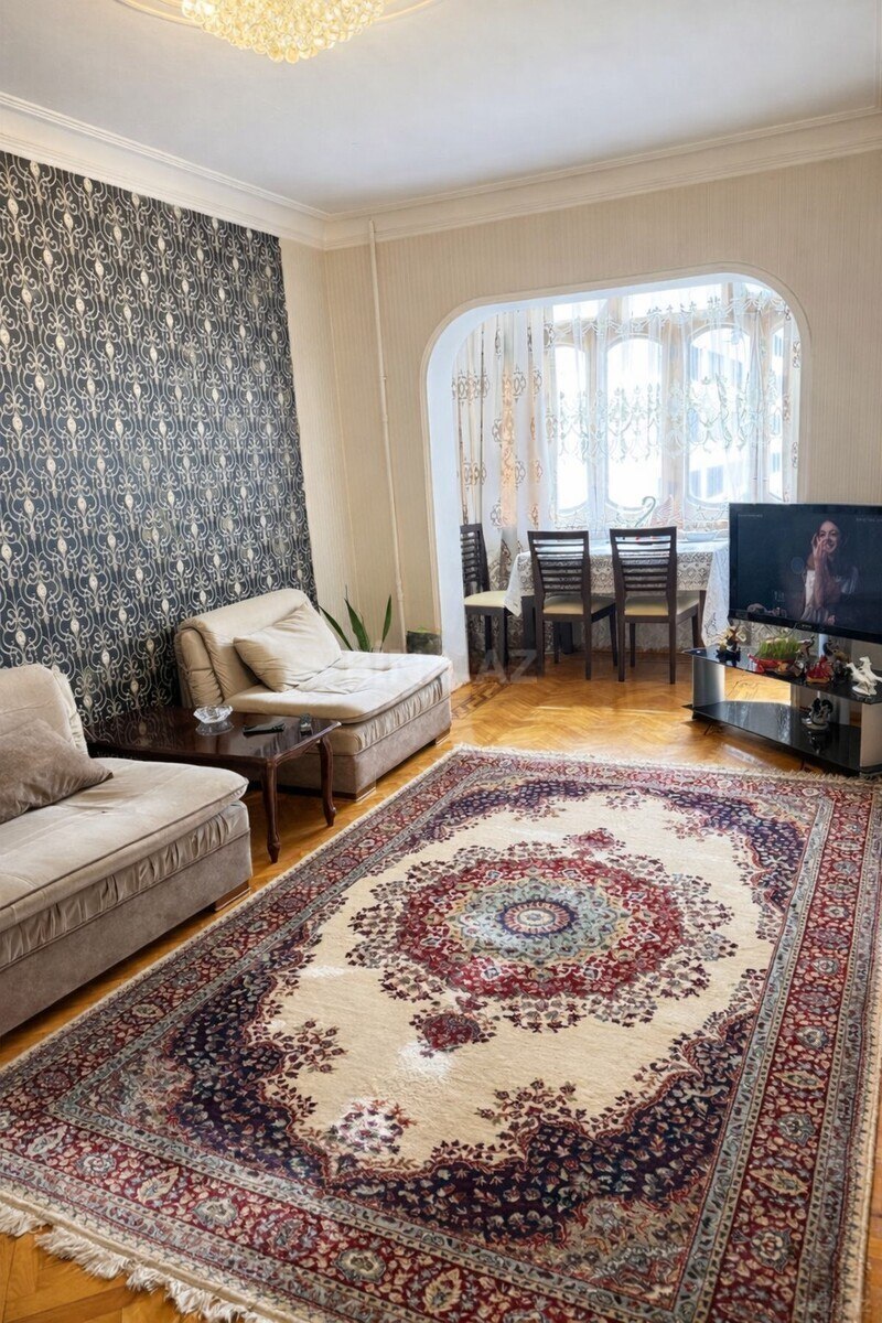 3 otaqlı köhnə tikili - Azadlıq Prospekti m. - 90 m² (2)