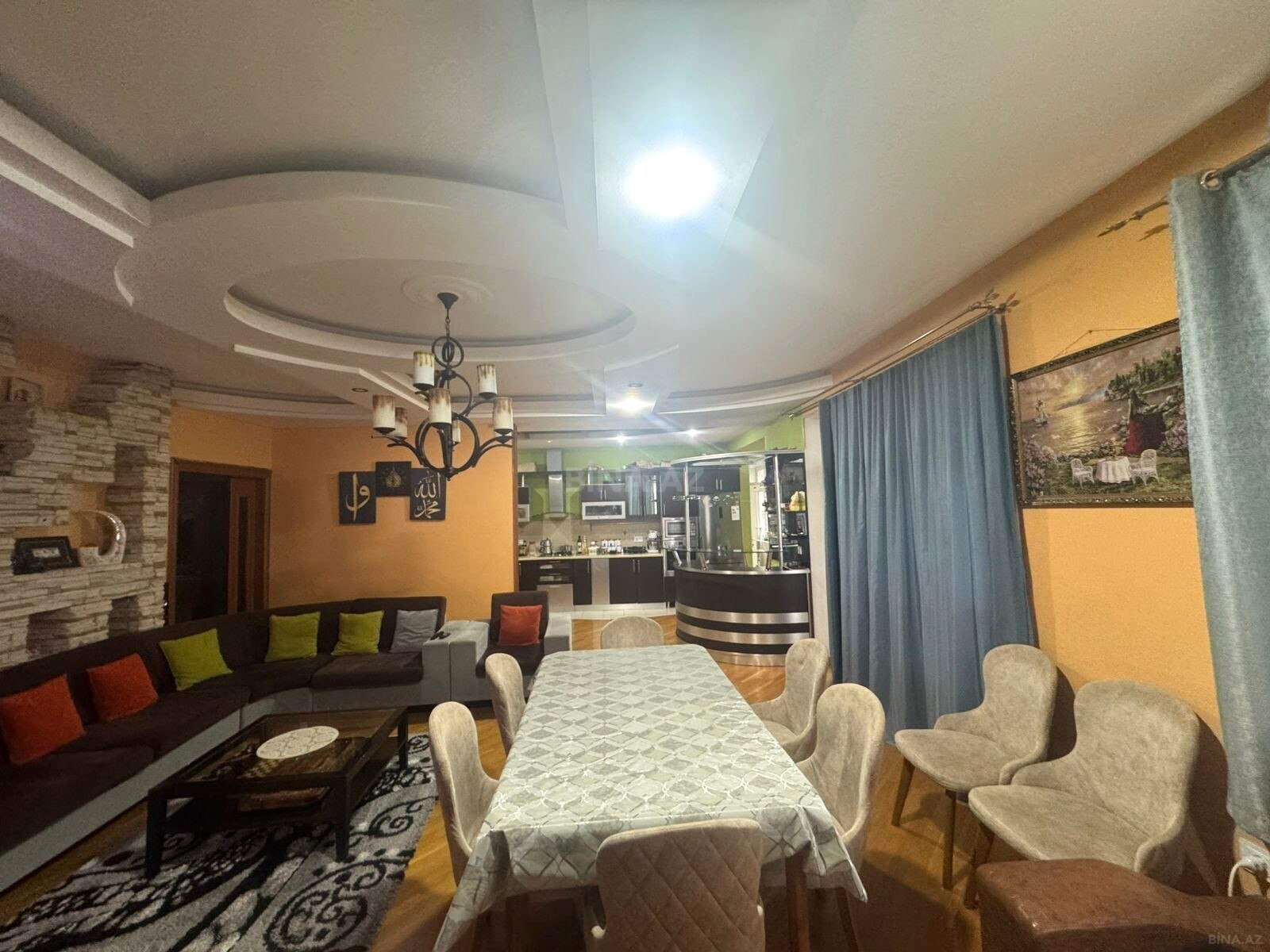 5 otaqlı yeni tikili - Nizami m. - 203 m² (1)