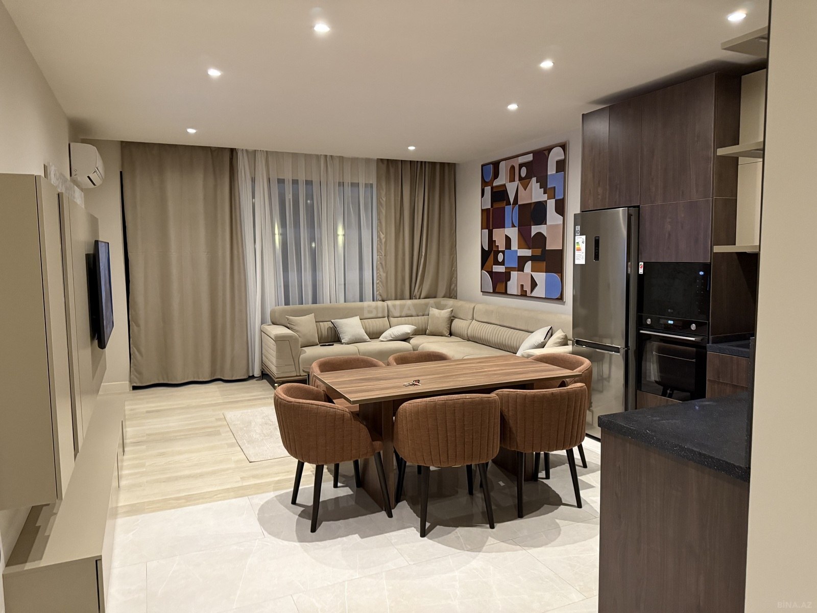 2 otaqlı yeni tikili - Sea Breeze q. - 100 m² (1)