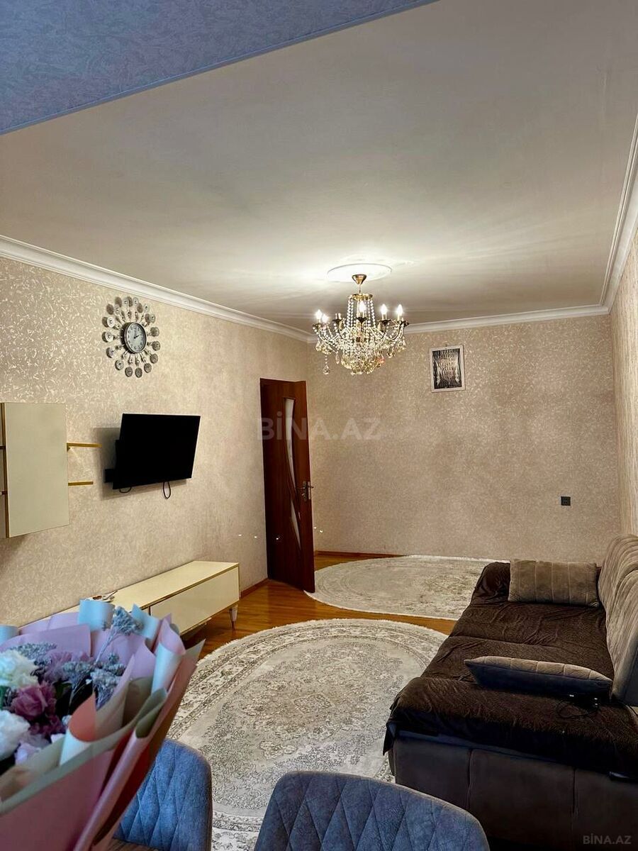 3 otaqlı köhnə tikili - Qara Qarayev m. - 100 m² (6)
