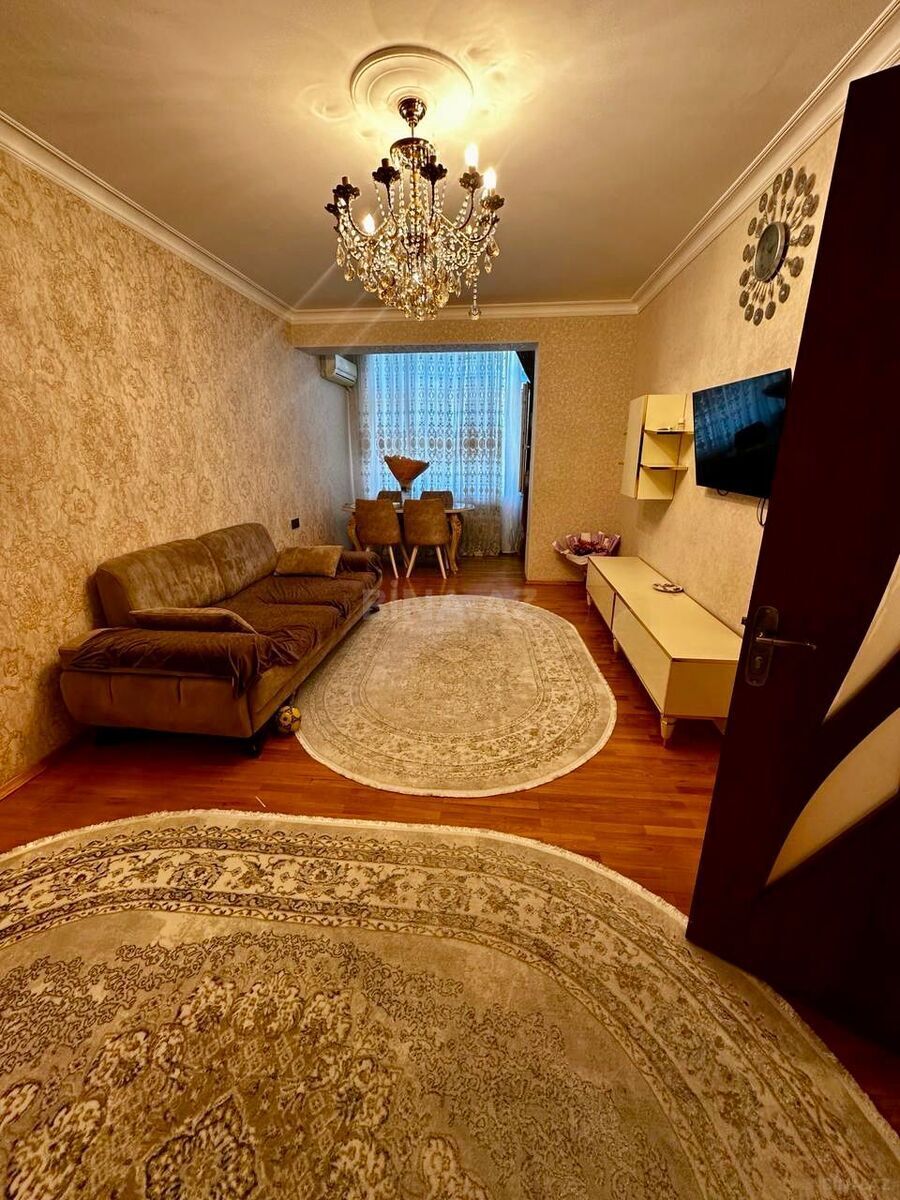 3 otaqlı köhnə tikili - Qara Qarayev m. - 100 m² (5)