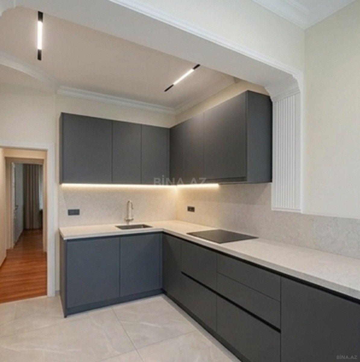 3 otaqlı köhnə tikili - Nəsimi m. - 90 m² (4)